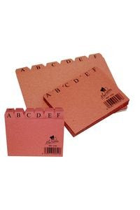 Indice Ficheros Carton Nº3 Cuero A-z 150x100mm Marca Mariola Imagen principal del producto