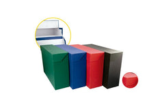 CAJA TRANSFERENCIA FOLIO CARTON FORRADO GELTEX AZUL | 1 UNIDADES | (MANIPULADOS MARIOLA S,L,)