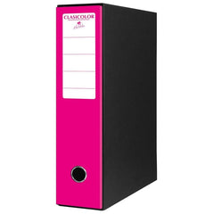 ARCHIVADOR A-Z FOLIO COLOR CON CAJA ROSA FUCSIA | 1 UNIDADES | (MANIPULADOS MARIOLA S,L,)