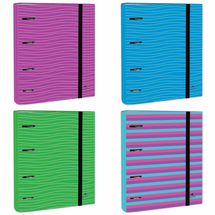 Carpebloc 4 Anillas 40 mm Mixto sin Recambio Ondas Surtidos Manipulados Mariola