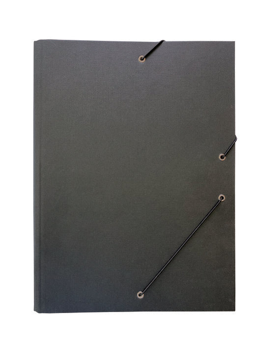 CARPETA CLASIFICADORA FOLIO CARTON FORRADO NEGRO | 1 UNIDADES | (MANIPULADOS MARIOLA S,L,) Imagen principal del producto