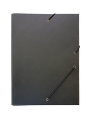 CARPETA CLASIFICADORA FOLIO CARTON FORRADO NEGRO | 1 UNIDADES | (MANIPULADOS MARIOLA S,L,)