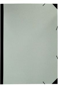 Carpeta Dibujo A3 Carton Gris Gomas sin Solapas Lomo Tela Imagen principal del producto