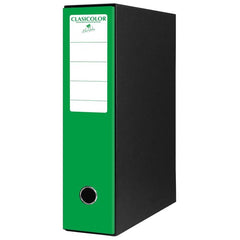 ARCHIVADOR A-Z FOLIO COLOR CON CAJA VERDE | 1 UNIDADES | (MANIPULADOS MARIOLA S,L,)