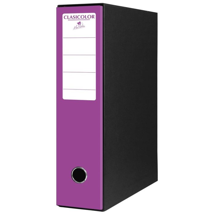 ARCHIVADOR A-Z FOLIO COLOR CON CAJA VIOLETA | 1 UNIDADES | (MANIPULADOS MARIOLA S,L,)