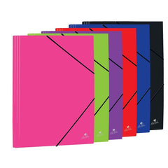 CARPETA POLIPROPILENO FOLIO SOLAPA 6 COLORES VIVOS SURTIDOS | 12 UNIDADES | (MANIPULADOS MARIOLA S,L,)