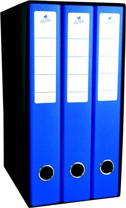 Modulo Carpeta Geltex 3 Archivadores Negro Manipulados Mariola S.L.