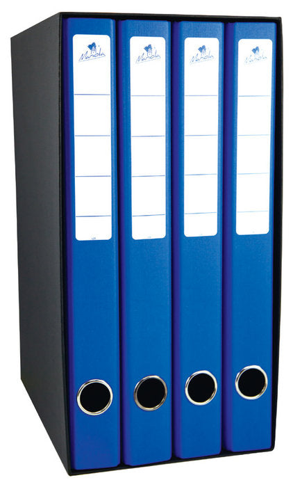 Modulo Carpeta Geltex 4 Archivadores Azul Manipulados Mariola S.L.