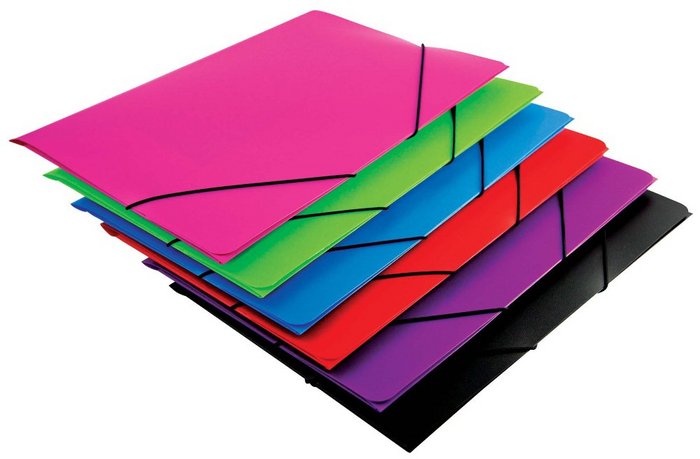 CARPETA 8º SOLAPA PP COLOR SURTIDO | 12 UNIDADES | (MANIPULADOS MARIOLA S,L,)