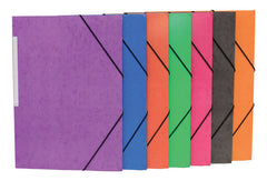 CARPETA CARTON FOLIO GOMA SOLAPA COLORES SURTIDO | 20 UNIDADES | (MANIPULADOS MARIOLA S,L,)