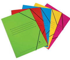 CARPETA CUARTO CARTON GOMAS SOLAPA COLORES SURTIDOS | 20 UNIDADES | (MANIPULADOS MARIOLA S,L,)