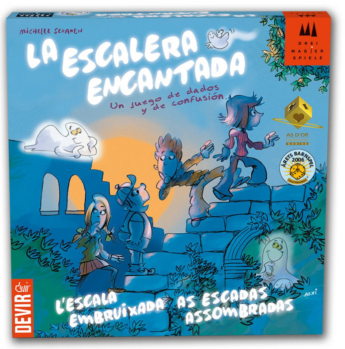 JUEGO DE MESA LA ESCALERA ENCANTADA | DEVIR GAMES | 1 UNIDAD | 8436017221275