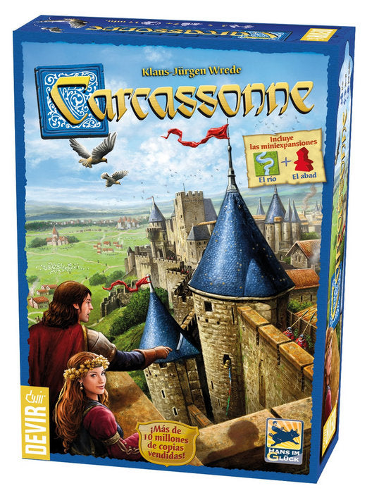 JUEGO DE MESA CARCASSONNE BASICO | DEVIR GAMES | 1 UNIDAD | 8436017222593