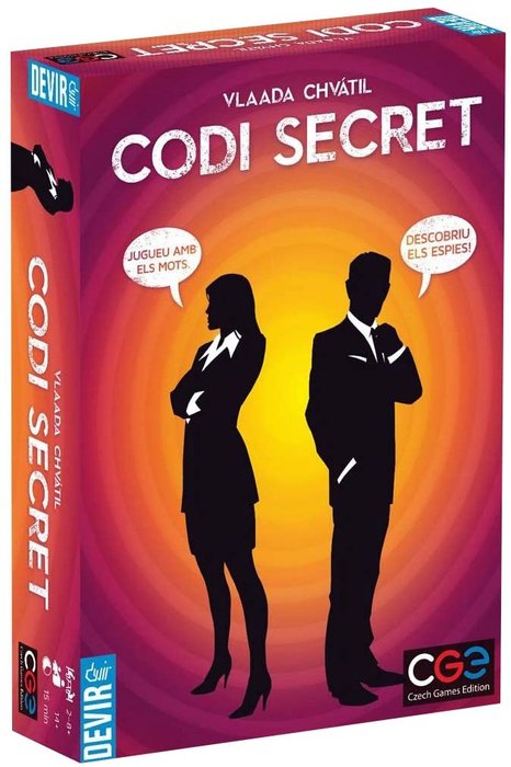 Joc Codi Secret Devir Games Juego de mesa en cartón