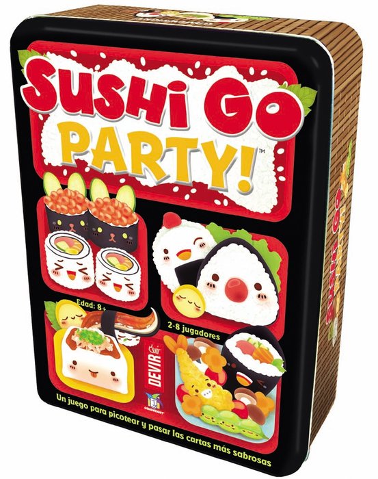 JUEGO DE MESA SUSHI GO PARTY | DEVIR GAMES | 1 UNIDAD | 8436017223880 Imagen principal del producto
