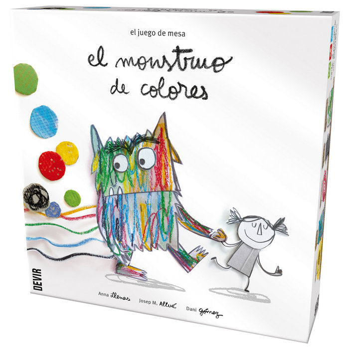 JUEGO DE MESA MONSTRUO DE COLORES | DEVIR GAMES | 1 UNIDAD | 8436017227376