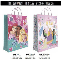 BOLSA REGALO PAPEL PRINCESAS DISNEY 10X24X32 ASA RETORCIDA | ANDINA | 1 UNIDAD | 8436020251214