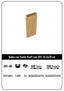 Sobre Kraft XXS 10+3x20 Andina, caja 576 unidades
