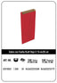 SOBRE KRAFT S 15+6X30 ROJO CAJA 288 UNIDADES | 288 UNIDADES | (ANDINA)