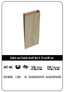 Paq/12 Sobre Bolsa Papel Kraft Color Oro 15x6x30cm S