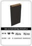 SOBRE KRAFT M 20+6X35 NEGRO CAJA 250 UNIDADES | 250 UNIDADES | (ANDINA)