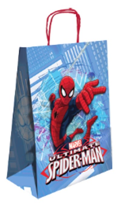 BOLSA INFANTIL SPIDERMAN S 24+10X32 PAQUETE DE 25 UNIDADES | ANDINA | 1 UNIDAD | 8436020256806