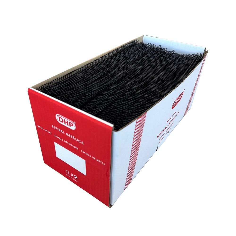 Espiral metálica 5.1 mm negro DHP Pack 25 unidades Imagen principal del producto