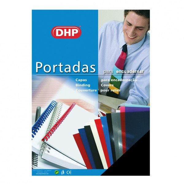 Portada Polipropileno 450 Micras A3 4 Negro P/100 DHP Imagen principal del producto