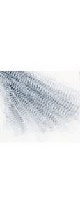 ESPIRAL METALICA 5,1 12 MM BLANCO C/100 | 100 UNIDADES | (DHP COMERPA SLU)