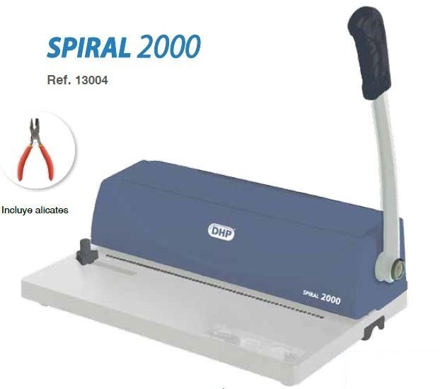 ENCUADERNADORA SPIRAL 2000 PEQUEÑA OFICINA Y HOGAR | 1 UNIDADES | (DHP COMERPA SLU) Imagen principal del producto