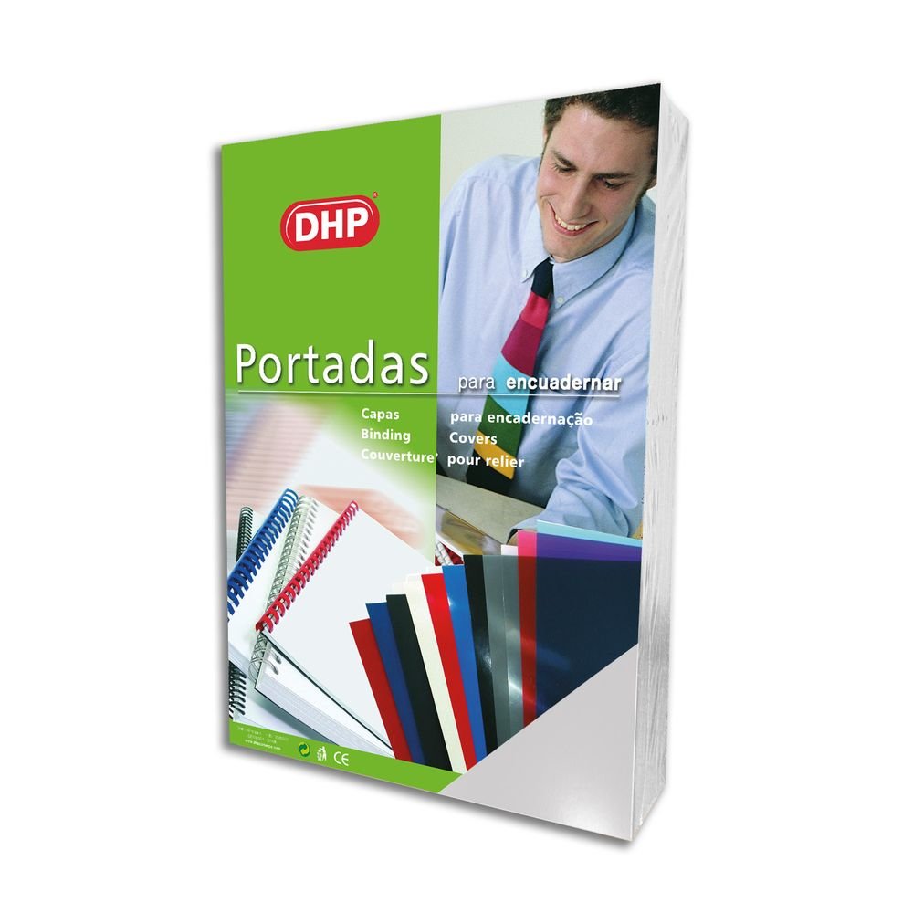 Portada Cartulina Alto Brillo 250 g A4 100 hojas Blanco DHP Comerpa Imagen principal del producto