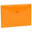 Sobres portadocumentos A4 con broche PP naranja, pack 12 ud.