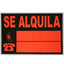 Cartel Se Alquila 40x60 cm PILALIP Papelería Oficina Placas y Carteles