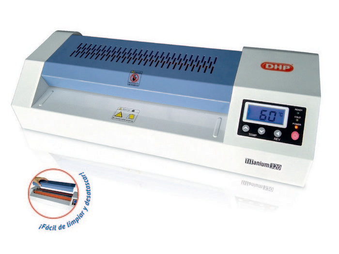 Plastificadora A3 Titanium 320 Semi-profesional DHP Comerpa Imagen principal del producto