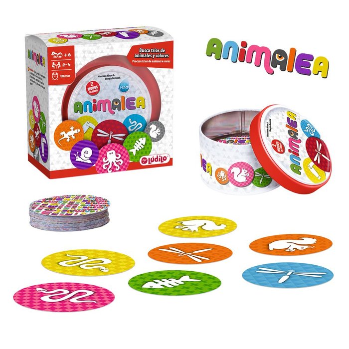 JUEGO DE MESA ANIMALEA | LUDILO | 1 UNIDAD | 8436536808148