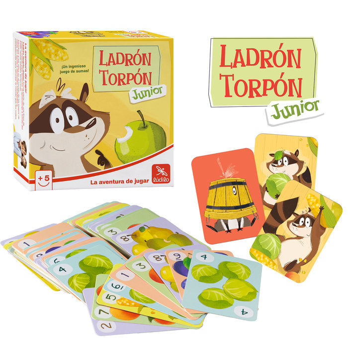 JUEGOS DE CARTAS LADRON TORPON JR | LUDILO | 1 UNIDAD | 8436536809763 Imagen principal del producto