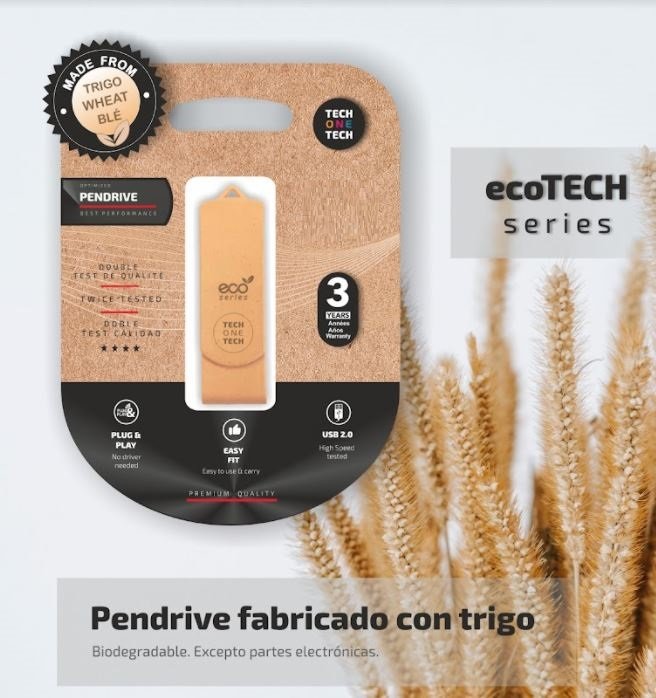 Pendrive Ecotech 32 Gb USB 2.0 Marca Tech One Tech