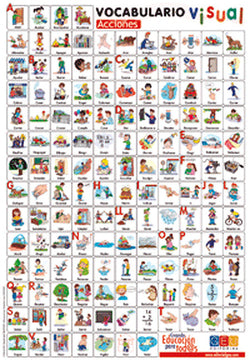 Acciones Vocabulario Visual Flexible (Geu) - 8436548130022