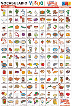Alimentos:vocabulario Visual Flexible (Geu) - 8436548130039