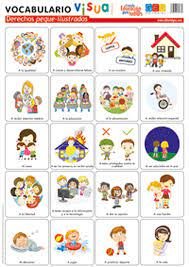 Láminas de Vocabulario Visual. Derechos. Peque-ilustrados (Geu) - 8436548130381