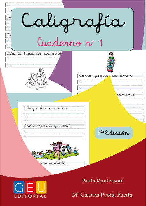 CALIGRAFIA 1 PAUTA MONTESSORI | AA,VV | GEU | 8436548131166 Imagen principal del producto
