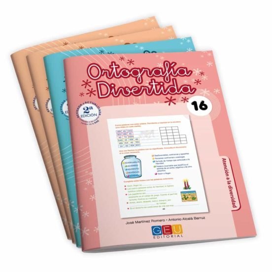 PACK 6º ORTOGRAFIA 16 17 18A 18B + ORGANIZADOR SEMANAL | AA,VV | GEU | 8436548133009 Imagen principal del producto