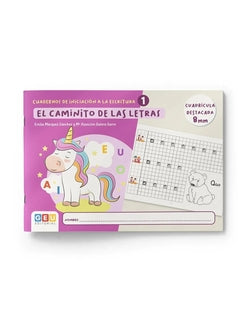 1.CAMINITO Letras. Cuadrícula Destacada 6 Mm (Geu) - 8436548139735