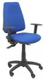 Silla con Ruedas Azul Piqueras y Crespo oficina cómoda y regulable
