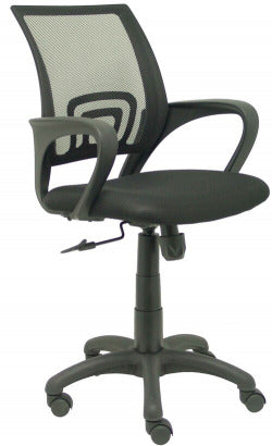 Silla con Ruedas Vianos Respaldo Malla Negro Piqueras y Crespo