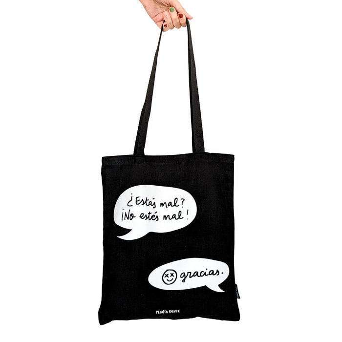 BOLSA DE TELA NO ESTES MAL | PEDRITA PARKER Imagen principal del producto