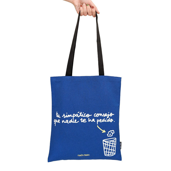 BOLSA DE TELA SIMPATICO CONSEJO | PEDRITA PARKER