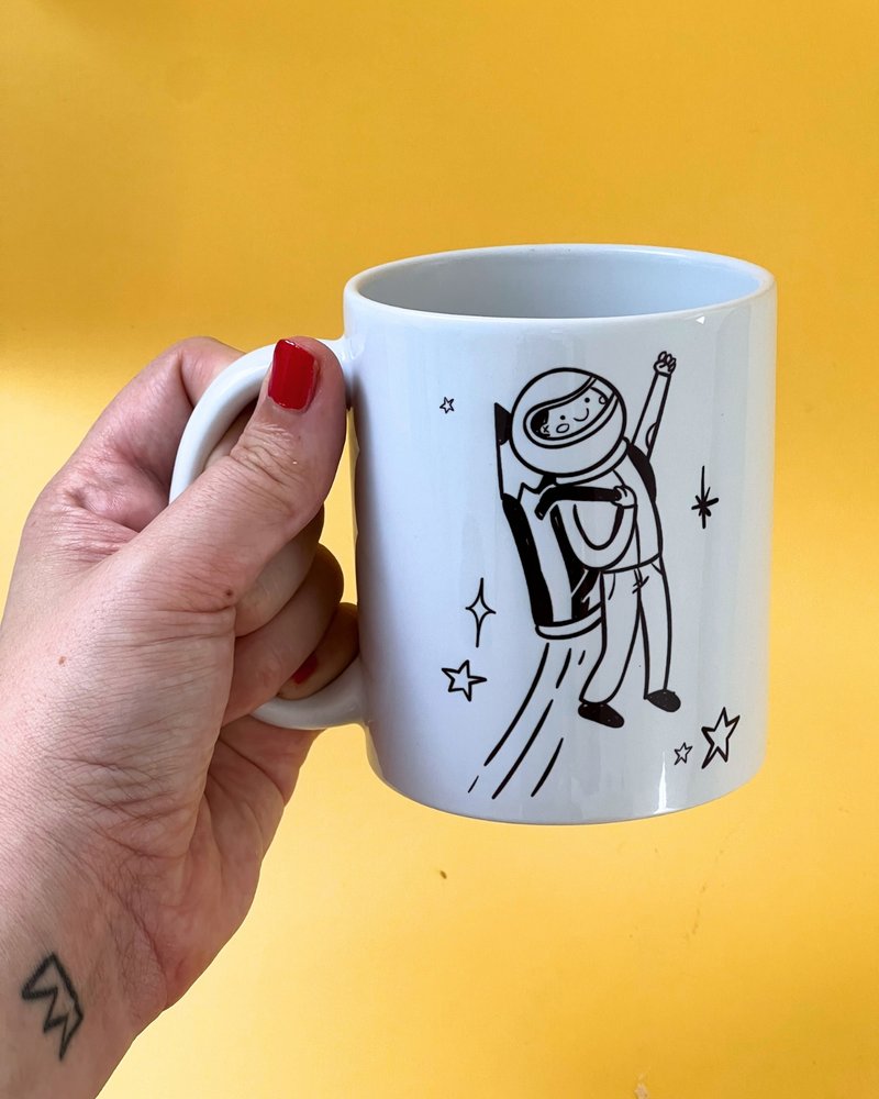 Taza Profe Superpoderes de Pedrita Parker
