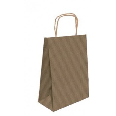BOLSA KRAFT M 27+12X37 NATURAL LISO | ANDINA | ENVASE 50 UDS. UNIDAD | 8436557054555