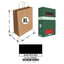 Bolsa Papel Kraft XL Negra 40x46 cm, pack 50 unidades
